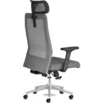 Calitte Kolto Başlıklı Gri Siyah Çalışma Koltuğu - Görsel 5