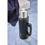 Cooker 1.5 Lt Kulplu Paslanmaz Çelik Termos-Siyah - Görsel 2