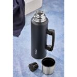 Cooker 1.5 Lt Kulplu Paslanmaz Çelik Termos-Siyah - Görsel 3