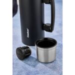 Cooker 1.5 Lt Kulplu Paslanmaz Çelik Termos-Siyah - Görsel 5