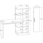 İmbaş Inci Çalışma Masası - Görsel 5