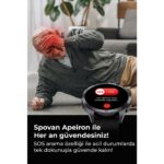 Spovan Apeiron Sesli Görüşme Bt 5.3 Tansiyon Ölçer Türkçe Çelik Akıllı Saat - Görsel 5