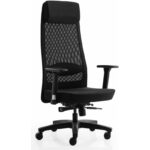 xDrive Tarsus Business Çalışma Koltuğu Kumaş Siyah - Görsel 2