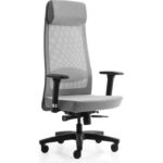 xDrive Tarsus Business Çalışma Koltuğu Kumaş Gri - Görsel 2