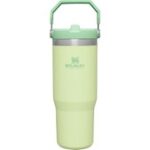 Stanley The IceFlow Flip Straw Pipetli Termos Bardak 0,89 LT Açık Yeşil