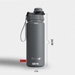 Stevig 1 Hand Leak-Proof Sızdırmaz Çelik Termos 500 ml Grey ST-209 - Görsel 6
