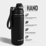 Stevig 1 Hand Leak-Proof Sızdırmaz Çelik Termos 500 ml Black ST-207 - Görsel 2