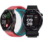 Spovan Electro 2x Hava Basınçlı Şeker Tansiyon Ekg Lipid Analiz Smart Saat - Görsel 5