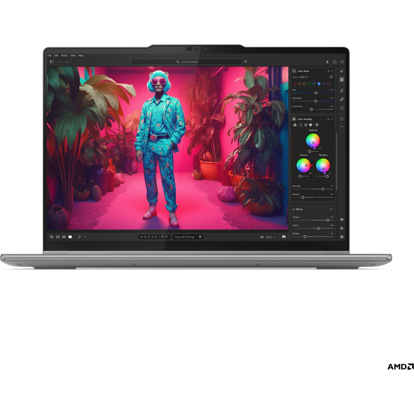 110000769755541.jpg Lenovo Yoga 7 2-In-1 AMD Ryzen 7 8840HS 16GB 1TB SSD Freedos 14" WUXGA Taşınabilir Bilgisayar 83DK007LTR - Görsel 1