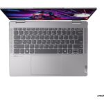 Lenovo Yoga 7 2-In-1 AMD Ryzen 7 8840HS 16GB 1TB SSD Freedos 14" WUXGA Taşınabilir Bilgisayar 83DK007LTR - Görsel 4