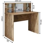 Roomart Paris Çalışma Masası , Çocuk Çalışma Masası, Ofis Masası, Bilgisayar Masası 100 cm - Görsel 2