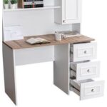 Setay Üniteli Bilgisayar Masası, Bahar Çalışma Masası - Ceviz - Görsel 3