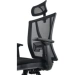 Evvon Başlıklı Çalışma Sandalyesi - Yönetici Koltuğu - Ofis Çalışma Koltuğu - Görsel 2