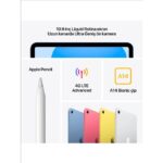 Apple iPad 10.nesil 256GB 10.9" Wi-Fi Tablet Sarı MCMG4TU/A - Görsel 6
