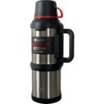 Vacuum 4 Litre Aile Boy Paslanmaz Çelik Okadi Termos Karışık Renk