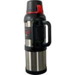 Vacuum 4 Litre Aile Boy Paslanmaz Çelik Okadi Termos Karışık Renk - Görsel 2