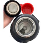 Vacuum 4 Litre Aile Boy Paslanmaz Çelik Okadi Termos Karışık Renk - Görsel 3