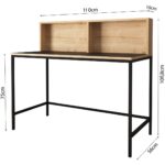 Bimossa Olivia S4513 Çalışma Masası Safir-Siyah - Görsel 5