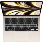 Apple MacBook Air M2 16GB 256GB SSD macOS 13" Taşınabilir Bilgisayar Yıldız Işığı MC7W4TU/A - Görsel 4
