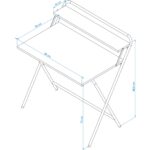 Arpelia Tam Katlanır Çalışma Masası 85x55x73 Cm - Görsel 5