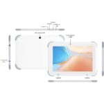 oneblue 8 İnç Çift SIM 4G Tablet – Type-C Şarj, 5G Wi-Fi, Android 9.0, Corning Gorilla Cam,Beyaz, Hafıza Kart Hediyeli - Görsel 6