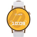 Fro LW38 Gold Kasa 38 mm Beyaz Kordon Akıllı Saat - Görsel 3