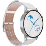 Fro LW38 Silver Kasa 38 mm Beyaz Kordon Akıllı Saat - Görsel 7