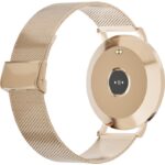 Fro LW43 Gold Kasa 43 mm Gold Çelik Hasır Kordon Akıllı Saat - Görsel 4