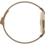 Fro LW43 Gold Kasa 43 mm Gold Çelik Hasır Kordon Akıllı Saat - Görsel 5