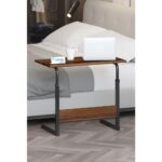 Dehalimited 80 x 40 Yükseklik Ayarlı Çalışma Masası Dikiş Masası Hasta Yemek Masası Laptop Sehpası - Görsel 2