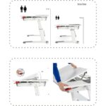 Creo Mobili Akıllı Öğrenci Masası, Fonksiyonel Çalışma Masası + Sandalye - Beyaz/Fuşya - Sirius Advanced - Görsel 9