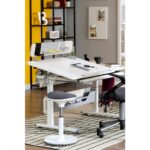 Creo Mobili Mimarlık Öğrencileri İçin Çizim Masası + Sandalye + Keson + Tabure - Beyaz/Fuşya - Vega Premium - Görsel 2