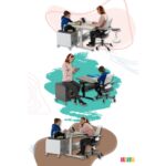 Creo Mobili Mimarlık Öğrencileri İçin Çizim Masası + Sandalye + Keson + Tabure - Beyaz/Fuşya - Vega Premium - Görsel 6