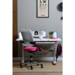 Creo Mobili Yükseklik ve Eğim Ayarlı Öğrenci Masası + Sandalye - Beyaz/Fuşya - Vega Advanced - Görsel 2