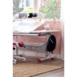 Creo Mobili Yükseklik ve Eğim Ayarlı Öğrenci Masası + Sandalye - Beyaz/Fuşya - Vega Advanced - Görsel 3