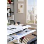 Creo Mobili Yükseklik ve Eğim Ayarlı Öğrenci Masası + Sandalye - Beyaz/Fuşya - Vega Advanced - Görsel 5