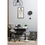 Creo Mobili Ofis Kullanımına Uygun Sade ve Dinamik Çalışma Masası - 130x70 Cm, Antrasit/Gri - Vega Standart - Görsel 5