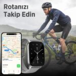 Bix SW03 2.01” Tft Geniş Ekran, Spor Sağlık Takibi ve Bluetooth 5.2 Telefon Görüşme Özellikli IP67 Suya Dayanıklı Ios & Android Uyumlu Akıllı Saat - Görsel 5