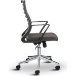 Asbir Mobilya Capri Fileli Metal Ayaklı Ev Ofis Koltuğu Çalışma Koltuğu - Görsel 3