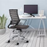 Asbir Mobilya Capri Fileli Metal Ayaklı Ev Ofis Koltuğu Çalışma Koltuğu - Görsel 4