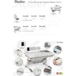 Creo Mobili Akıllı Öğrenci Masası, Fonksiyonel Çalışma Masası + Sandalye - Beyaz/Fuşya - Sirius Advanced - Görsel 10