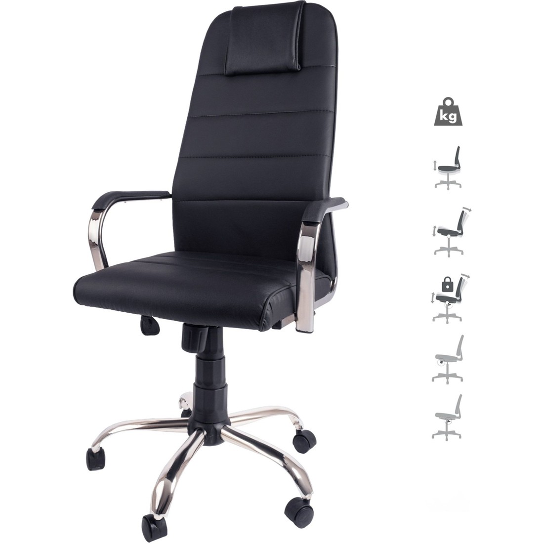110000900932856.jpg Aule T3 Ev ve Ofis Çalışma Sandalyesi Bilgisayar Koltuğu, Yüksek Kg Kapasiteli Ofis Koltuğu, Ofis Sandalyesi - Görsel 1