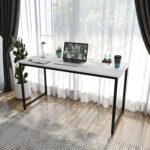 Just Home Çalışma Masası - Beyaz - 140 cm