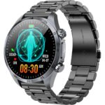 Spovan Cardio 3 Ekg Tansiyon Vücut Analiz Şeker Yapay Zeka Türkçe Akıllı Saat