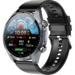 Spovan Cardio 3 Ekg Tansiyon Vücut Analiz Şeker Yapay Zeka Türkçe Akıllı Saat - Görsel 5