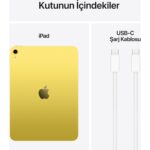 Apple iPad A16 11" 256GB Wi-Fi Tablet Sarı MD4J4TU/A - Görsel 8