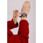 Fro Lw-38 Kadın Akıllı Kol Saati - Silver Kasa  Kırmızı Kordon Tansiyon & Nabız Ölçümü Spor Takibi - Görsel 5