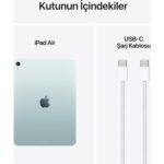 Apple iPad Air M3 11" 256GB Wi-Fi Mavi MCA34TU/A - Görsel 10