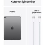 Apple iPad Air M3 11" 128GB Wi-Fi + Cellular Uzay Grisi MCFV4TU/A - Görsel 9