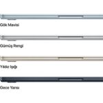 Apple MacBook Air M4 16GB 256GB SSD macOS 13" Taşınabilir Bilgisayar Gece Yarısı MW123TU/A - Görsel 3